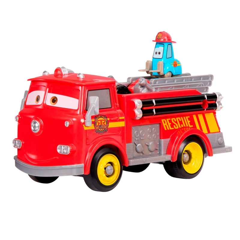 CARS DE DISNEY Y PIXAR VEHICULO DE JUGUETE ROJO - 7