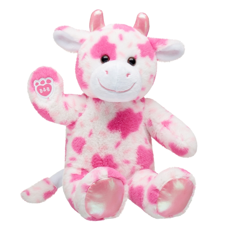 PELUCHE VACA ROSA BUILD-A-BEAR - 2