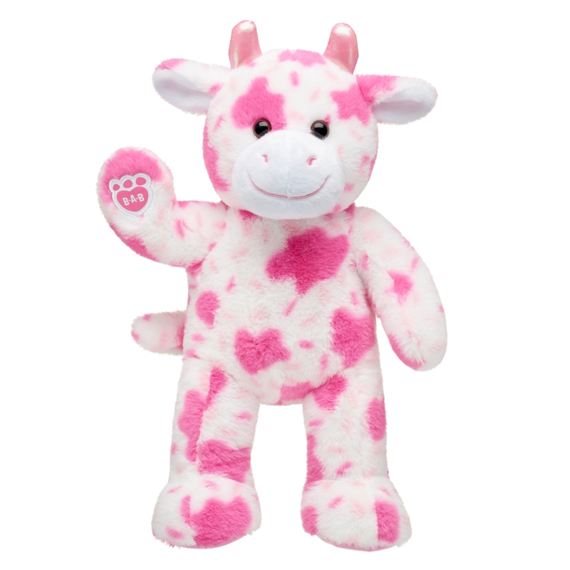PELUCHE VACA ROSA BUILD-A-BEAR - 3