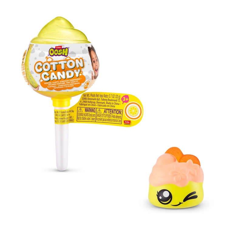 SLIME COTTON CANDY OOSH - AMARILLO - 1