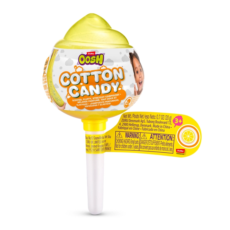 SLIME COTTON CANDY OOSH - AMARILLO - 2