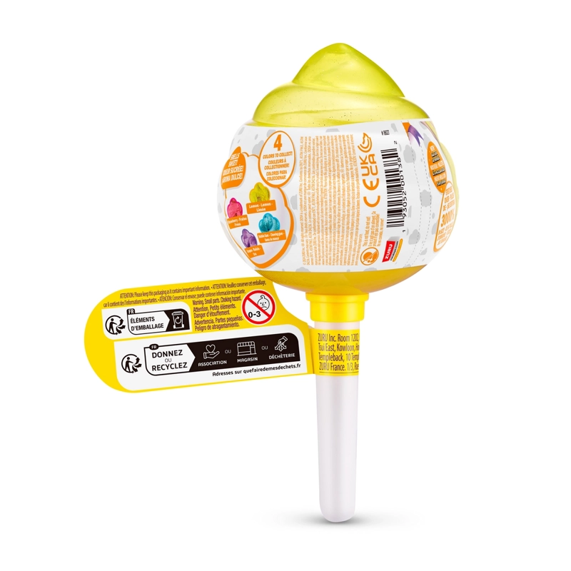 SLIME COTTON CANDY OOSH - AMARILLO - 3