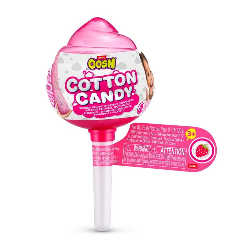SLIME COTTON CANDY OOSH - ROSADO - 2