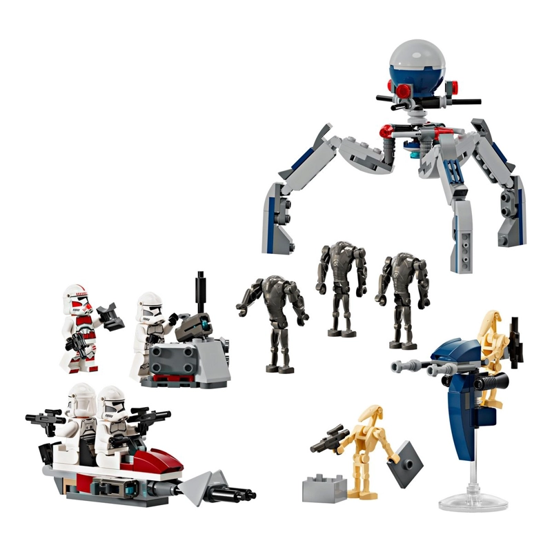 PACK CLON TROOPER Y DROIDES DE BATALLA LEGO STAR WARS - 1