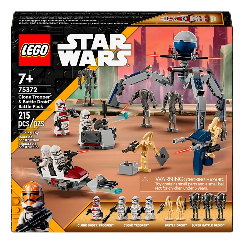 PACK CLON TROOPER Y DROIDES DE BATALLA LEGO STAR WARS - 3