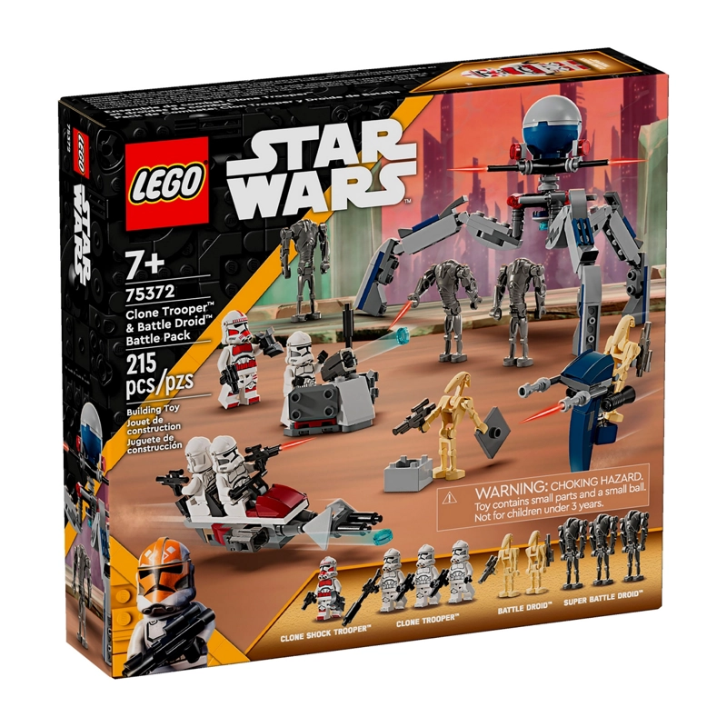 PACK CLON TROOPER Y DROIDES DE BATALLA LEGO STAR WARS - 5