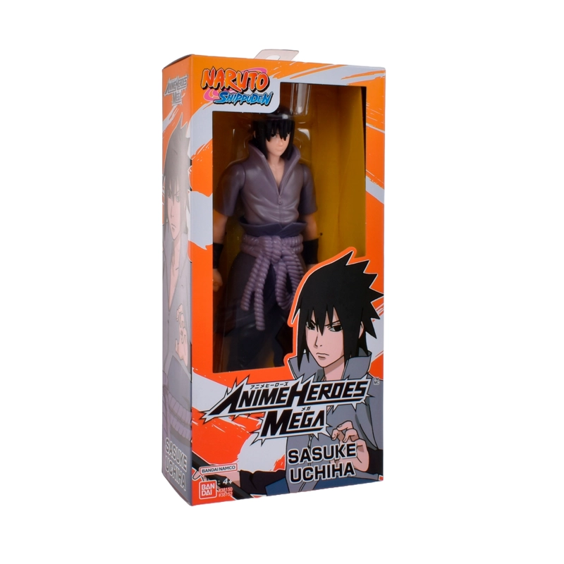 FIGURA 30 CM ANIME HEROES NARUTO BANDAI - SASUKE UCHIHA - 2