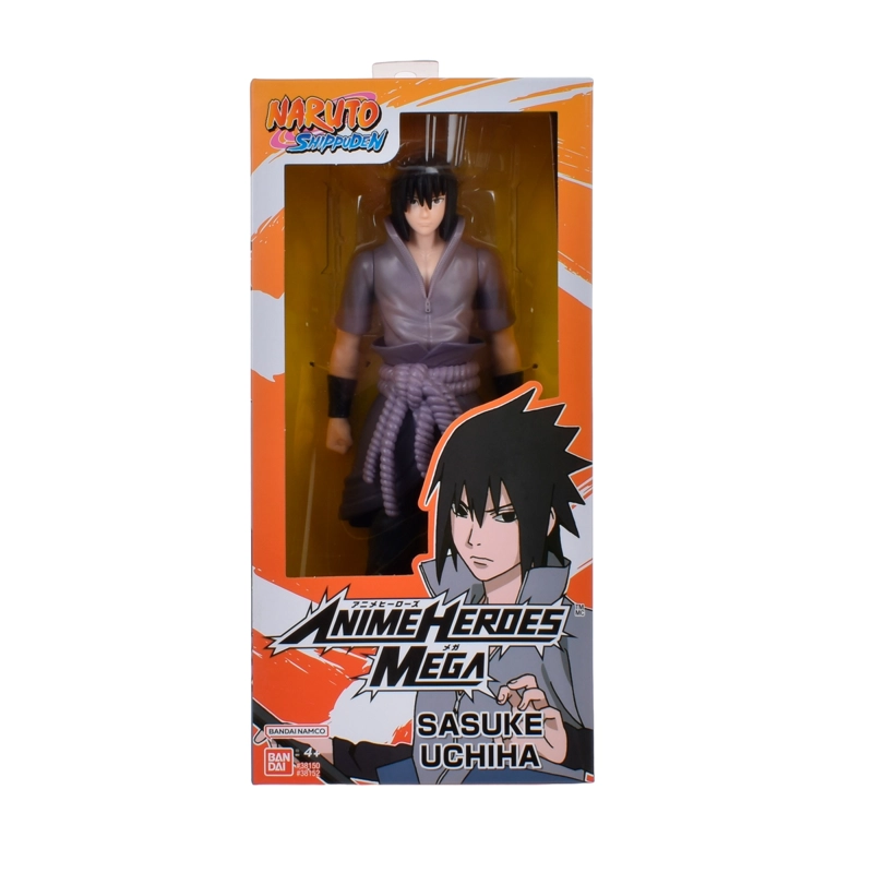 FIGURA 30 CM ANIME HEROES NARUTO BANDAI - SASUKE UCHIHA - 3