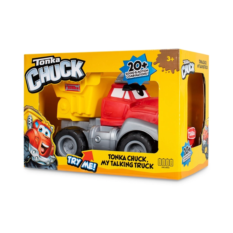 CAMION PARLANTE TONKA CHUCK SONIDOS Y FRASES INTERACTIVAS - 2