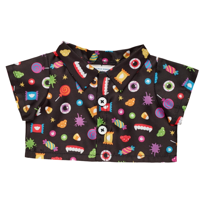CAMISA NEGRA HALLOWEEN 25 BUILD-A-BEAR - 1