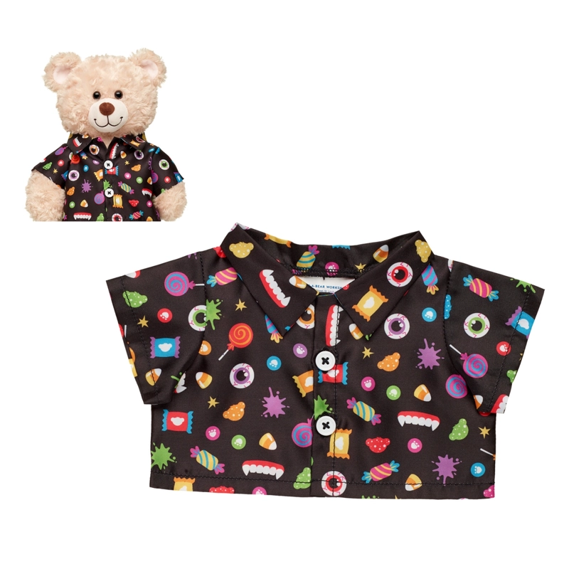 CAMISA NEGRA HALLOWEEN 25 BUILD-A-BEAR - 3