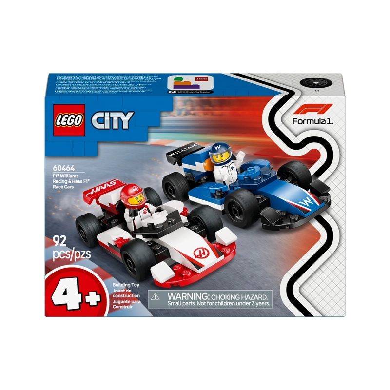 AUTOS DE F1 WILLIAMS RACING Y HAAS F1 LEGO CITY - 3