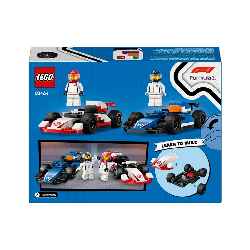 AUTOS DE F1 WILLIAMS RACING Y HAAS F1 LEGO CITY - 4