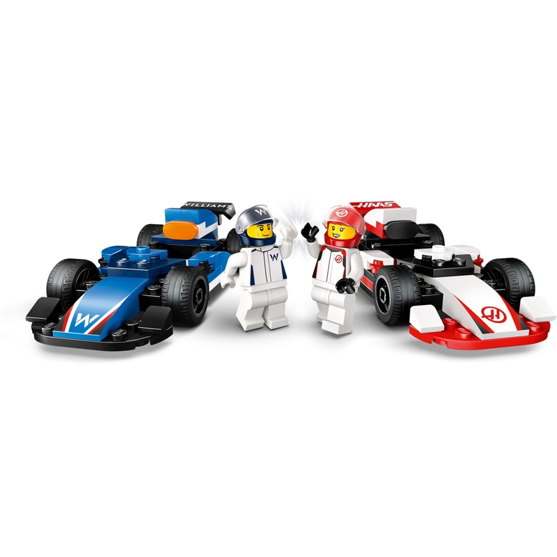 AUTOS DE F1 WILLIAMS RACING Y HAAS F1 LEGO CITY - 5