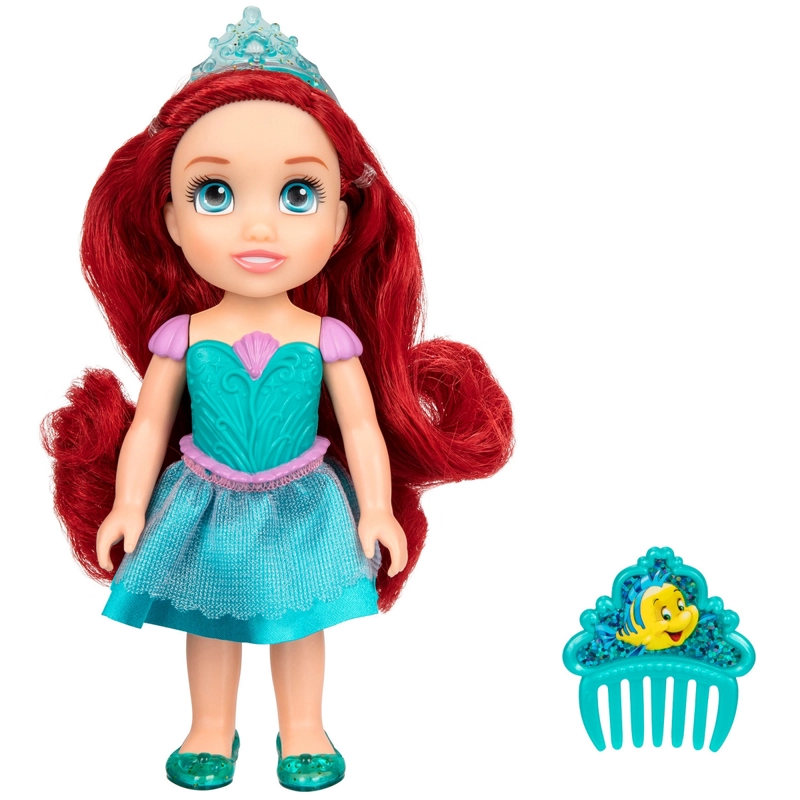 MUÑECA 15 CM DISNEY CON PEINE - ARIEL - 1