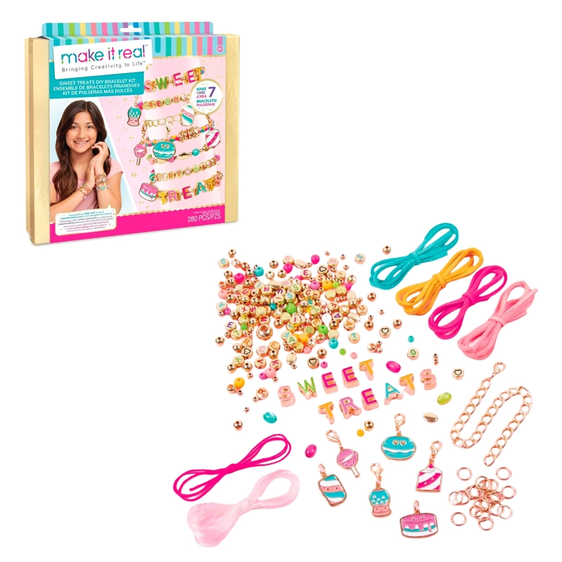 KIT DE PULSERAS SWEET TREATS DIY – CREA 7 PULSERAS - 1