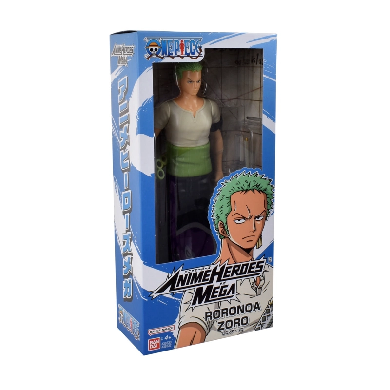 FIGURA 30 CM ANIME HEROES ONE PIECE DE BANDAI - RORONOA ZORO - 2