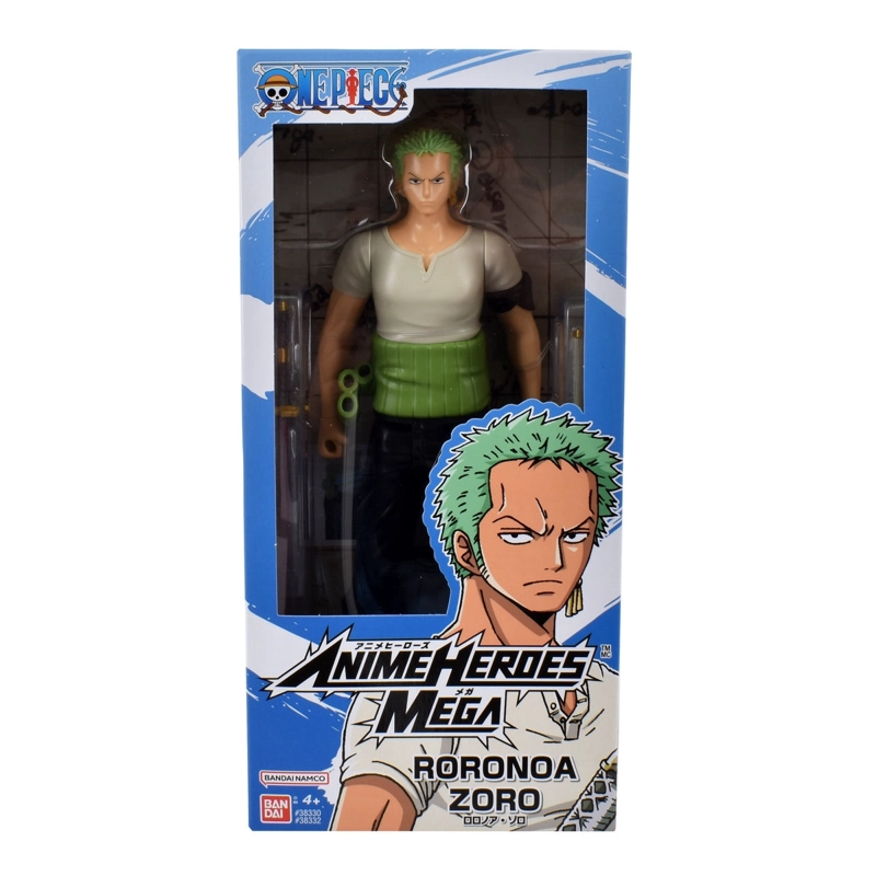 FIGURA 30 CM ANIME HEROES ONE PIECE DE BANDAI - RORONOA ZORO - 3