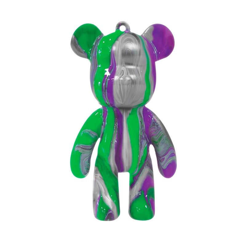 OSO LLAVERO PARA PINTAR POUR PALZ - VERDE - 1