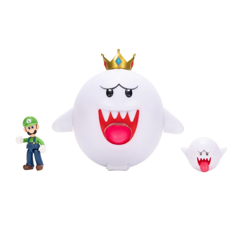 SET FIGURAS KING BOO SUPER MARIO DE NINTENDO - 1