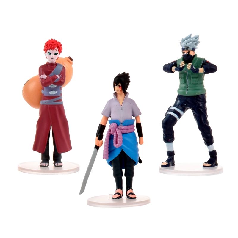 PACK 3 FIGURAS COLECCIONABLES 7 CM NARUTO - GAARA - 1