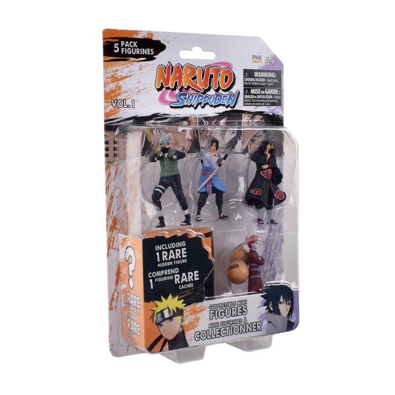 PACK 5 FIGURAS COLECCIONABLES 7 CM NARUTO - KAKASHI - 2