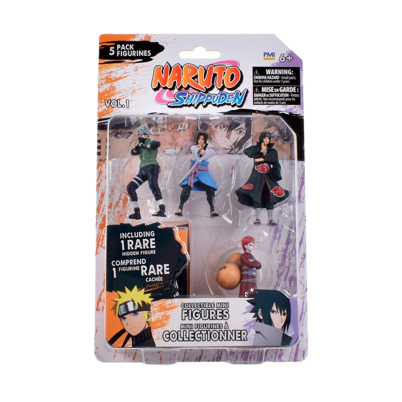 PACK 5 FIGURAS COLECCIONABLES 7 CM NARUTO - KAKASHI - 3