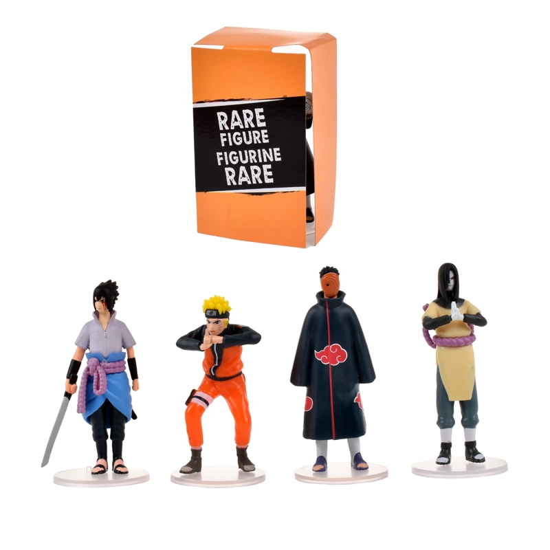 PACK 5 FIGURAS COLECCIONABLES 7 CM NARUTO - SASUKE - 1