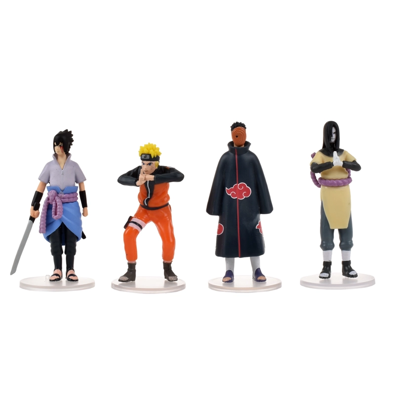 PACK 5 FIGURAS COLECCIONABLES 7 CM NARUTO - SASUKE - 6
