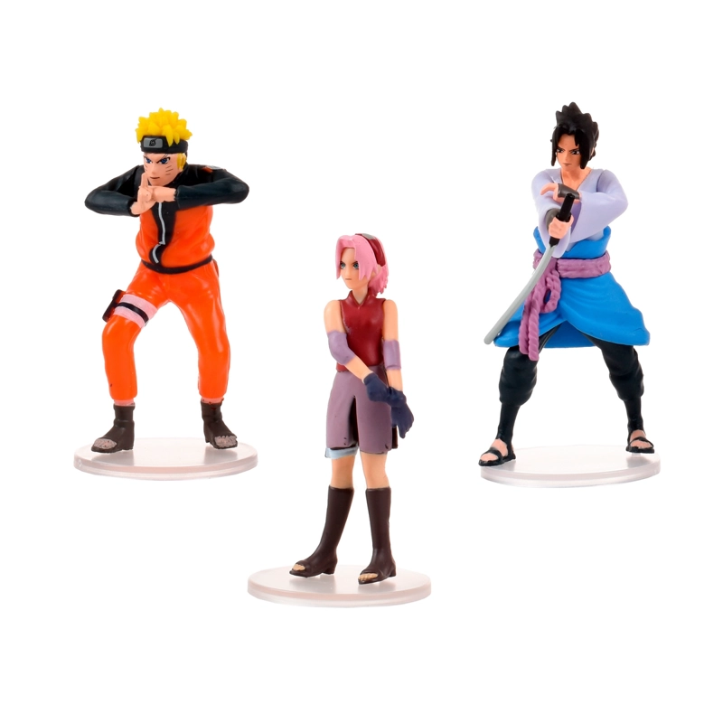 PACK 3 FIGURAS COLECCIONABLES 7 CM NARUTO - NARUTO - 1