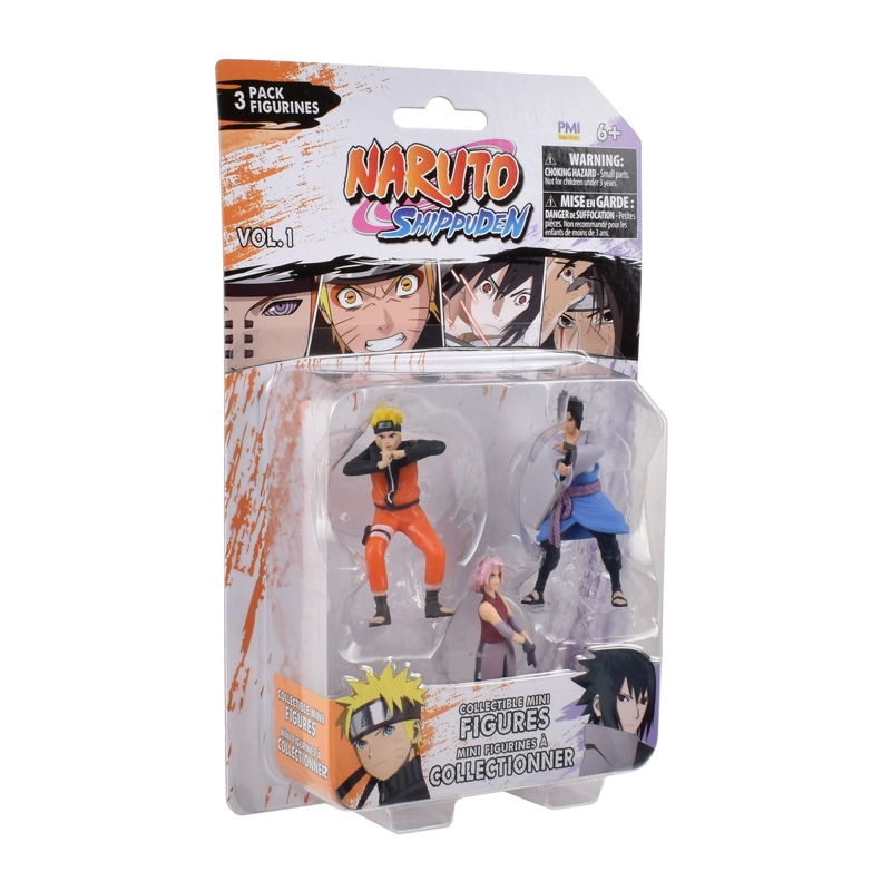 PACK 3 FIGURAS COLECCIONABLES 7 CM NARUTO - NARUTO - 2