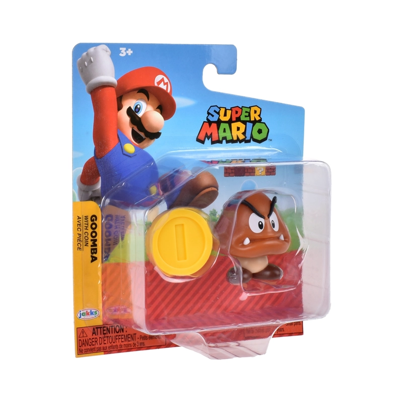 FIGURA 6 CM CON ACCESORIO SUPER MARIO DE NINTENDO - GOOMBA - 2
