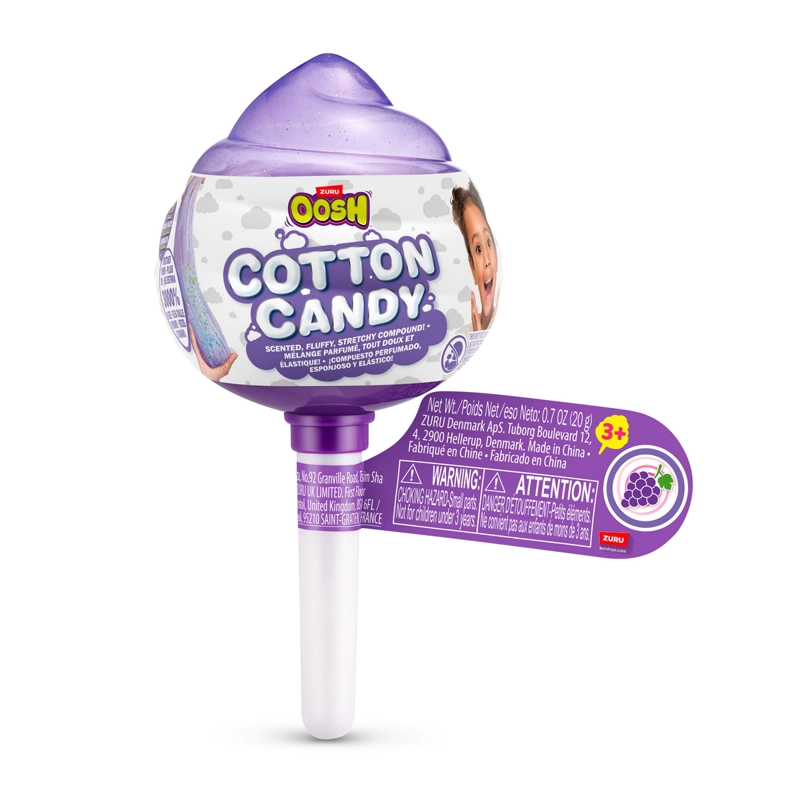 SLIME COTTON CANDY OOSH - MORADO - 6