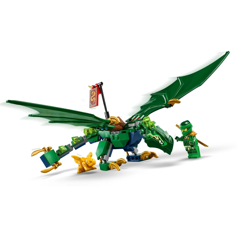 BLOQUES LEGO NINJAGO DRAGON VERDE 128 PIEZAS - 2