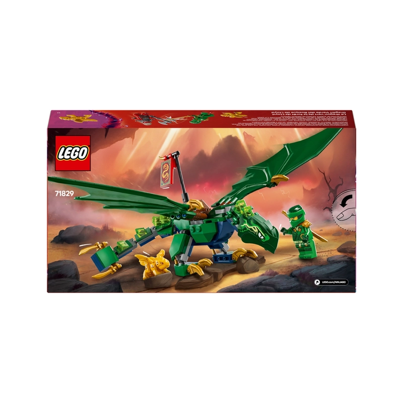 BLOQUES LEGO NINJAGO DRAGON VERDE 128 PIEZAS - 4