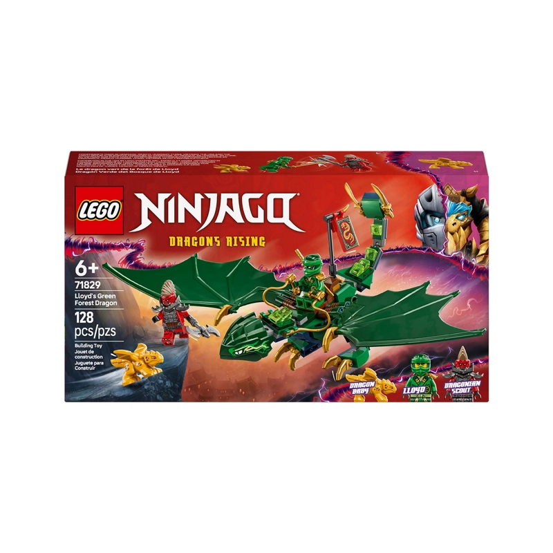 BLOQUES LEGO NINJAGO DRAGON VERDE 128 PIEZAS - 5