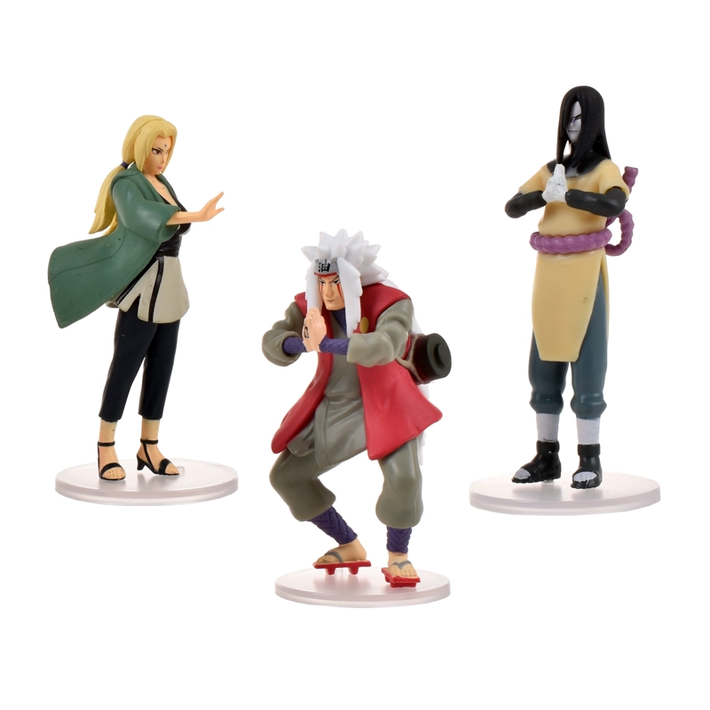 PACK 3 FIGURAS COLECCIONABLES 7 CM NARUTO - TSUNADE - 6