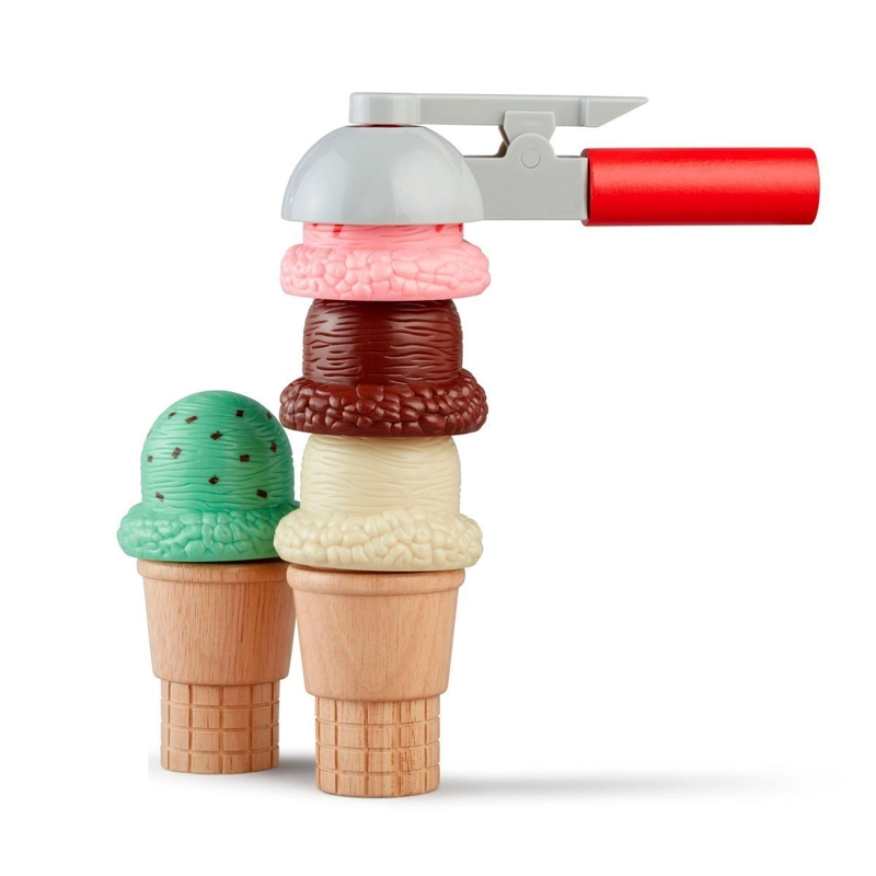 JUEGO DE HELADO DE MADERA MELISSA AND DOUG MAGNE TICAS - 2