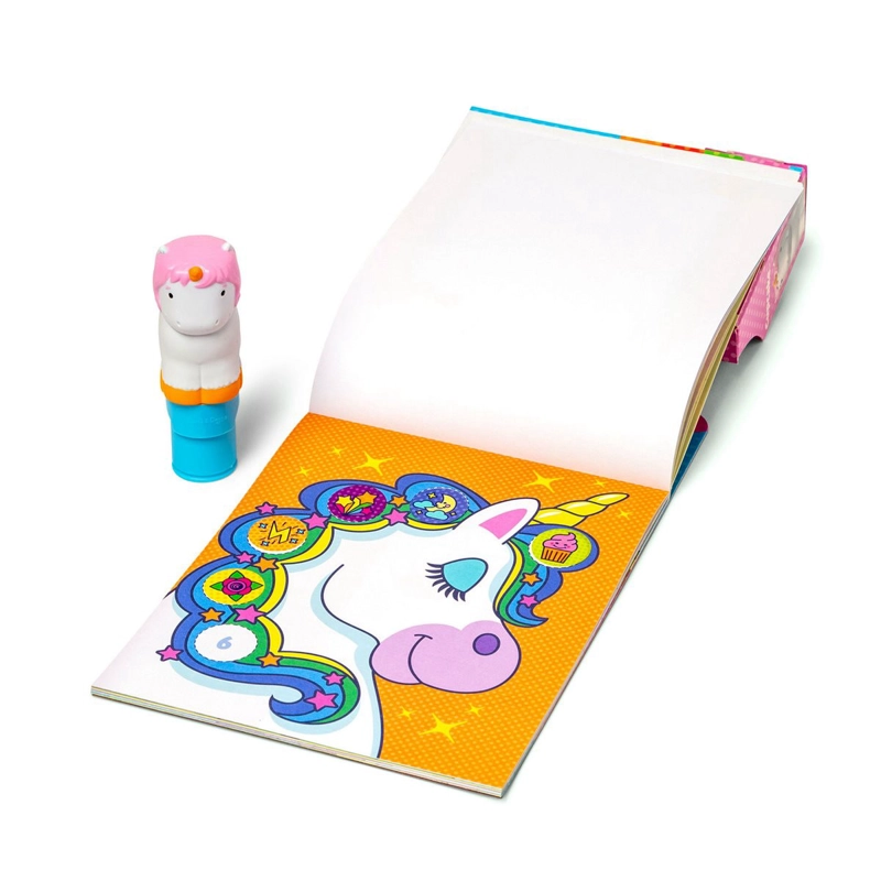 ESTAMPADOR WOW CON 300 STICKERS MELISSA AND DOUG - UNICORNIO - 1