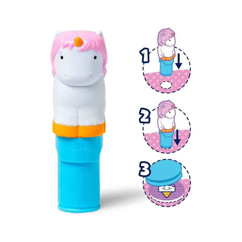 ESTAMPADOR WOW CON 300 STICKERS MELISSA AND DOUG - UNICORNIO - 3