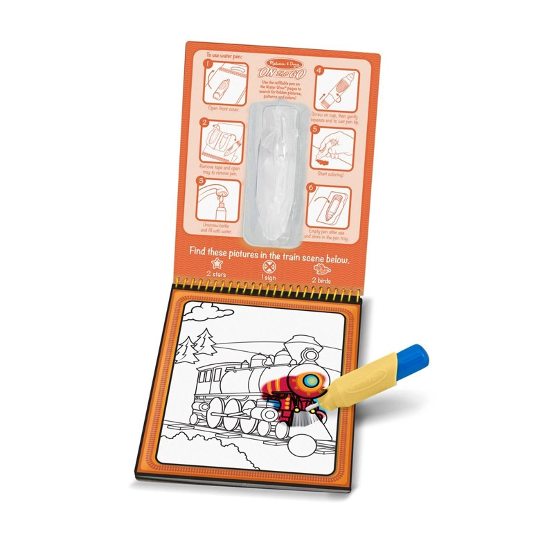 CUADERNO PARA COLOREAR MELISSA AND DOUG VEHICULOS - 1