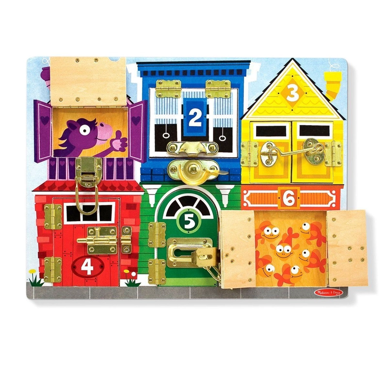 JUEGO DIDACTICO MELISSA Y DOUG PESTILLOS DE MADERA - 1