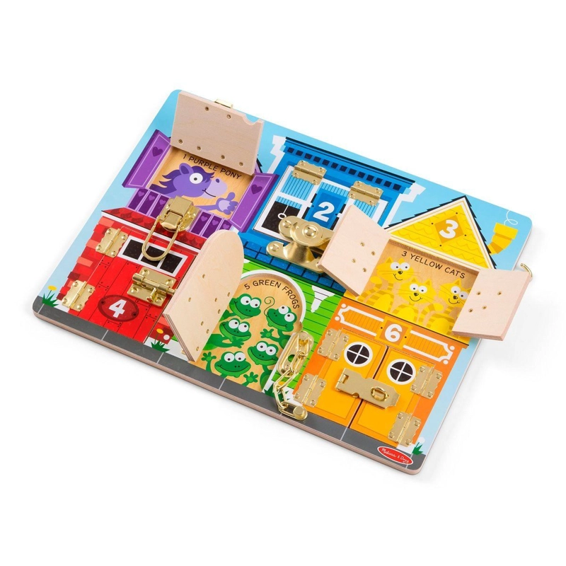JUEGO DIDACTICO MELISSA Y DOUG PESTILLOS DE MADERA - 2
