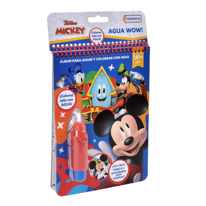 LIBRO ACTIVIDADES CON LAPIZ MAGICO PARA PINTAR CON AGUA - MICKEY - 2