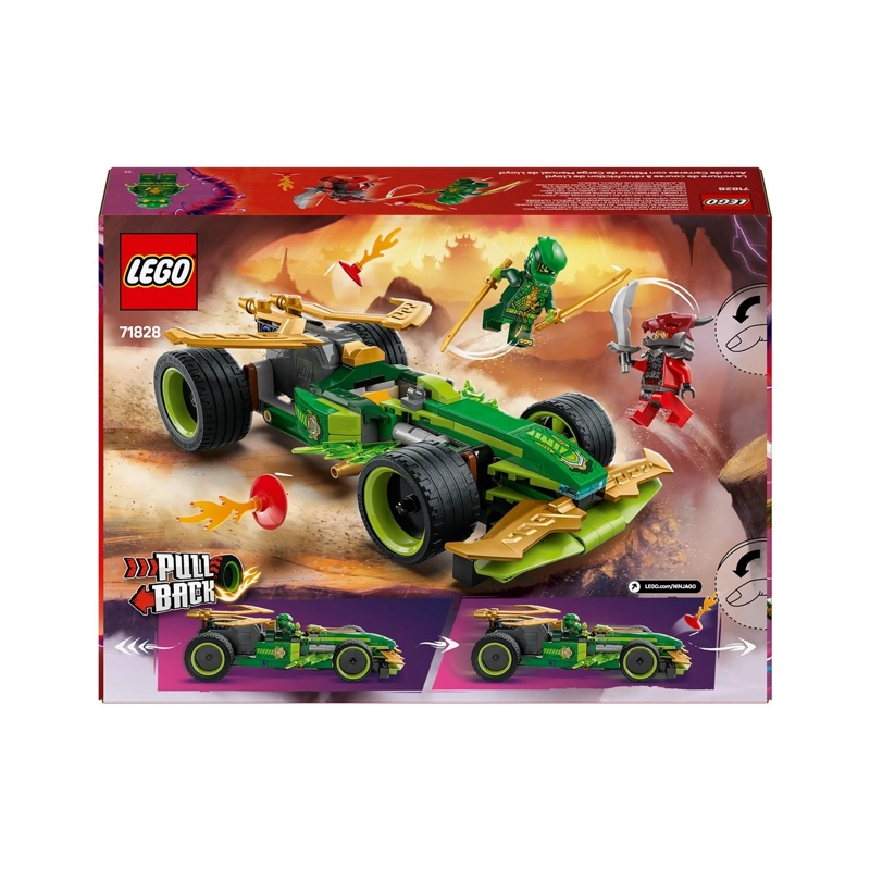 COCHE DE CARRERAS LEGO NINJAGO 181 PIEZAS MOTOR DE CARGA - 4