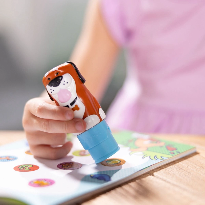 ESTAMPADOR WOW CON 300 STICKERS MELISSA AND DOUG - PERRO - 4