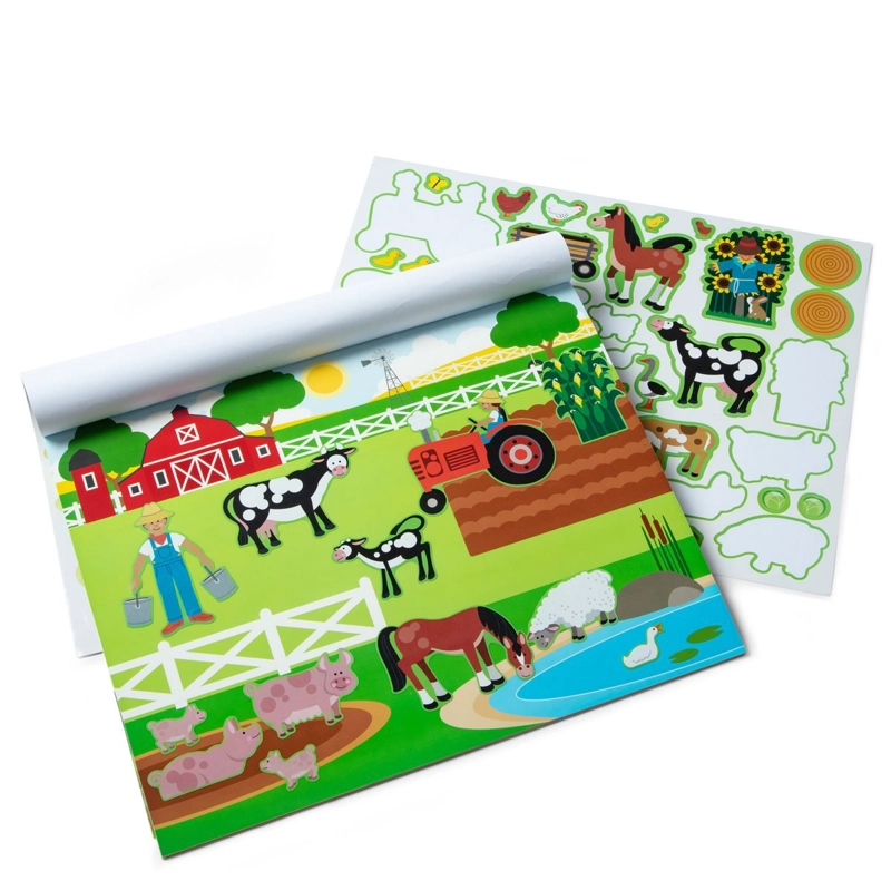STICKERS REUTILIZABLES MELISSA & DOUG HABITATS NATURALES - 1
