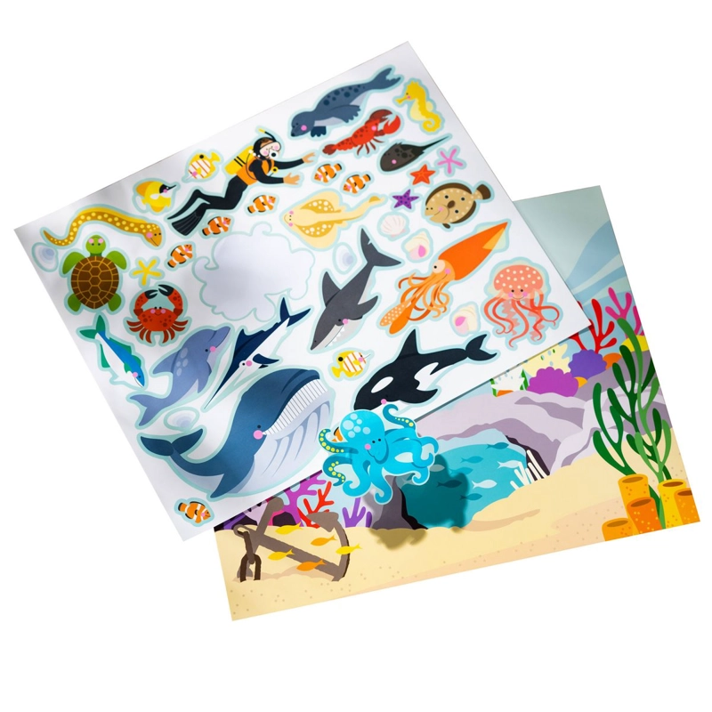 STICKERS REUTILIZABLES MELISSA & DOUG HABITATS NATURALES - 3