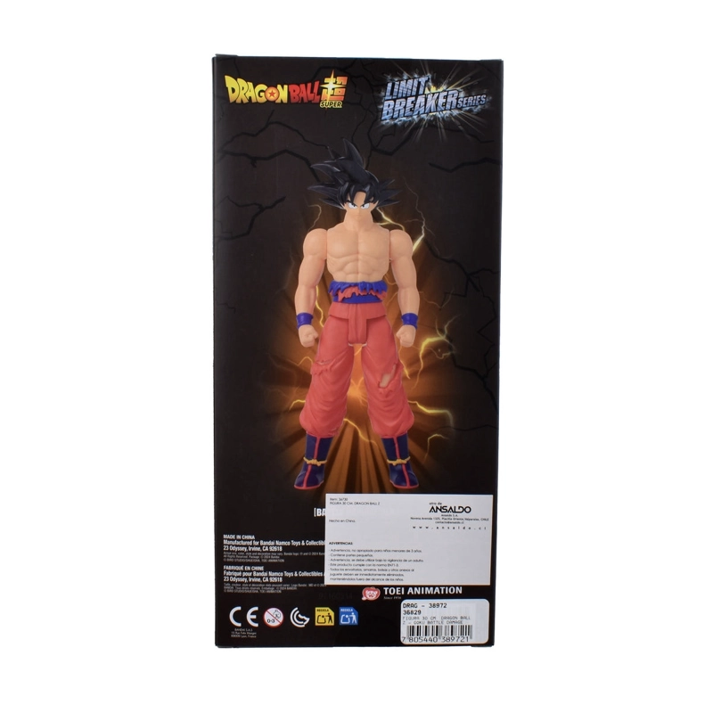 FIGURA 30 CM. DRAGON BALL Z - GOKU BATTLE DAMAGE - 4