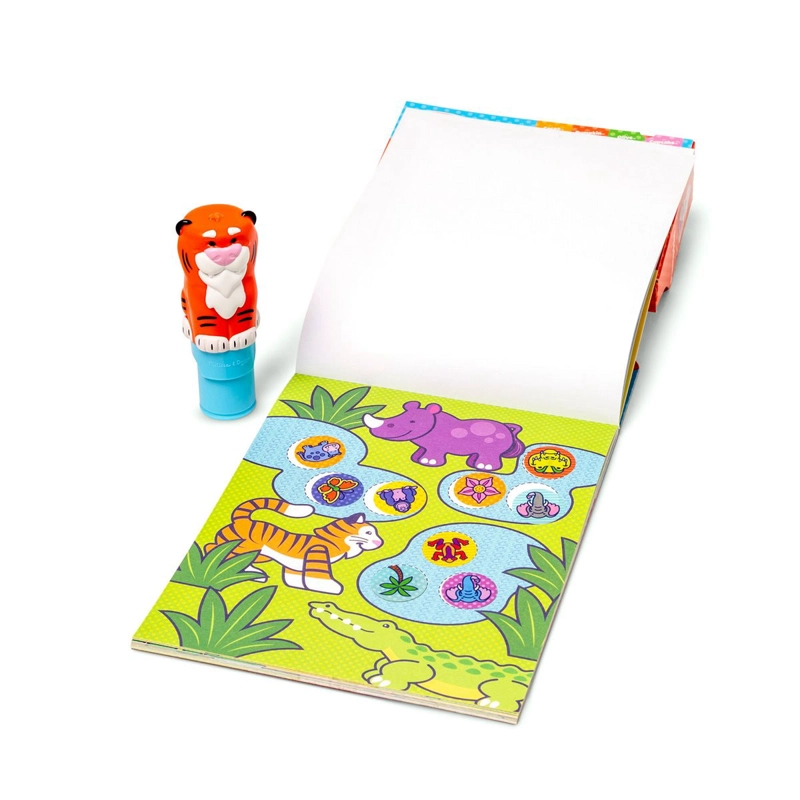 ESTAMPADOR WOW CON 300 STICKERS MELISSA AND DOUG - TIGRE - 1